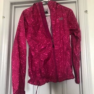 North Face lightweight rain jacket.